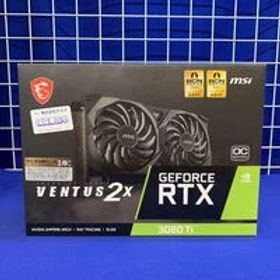中古 【LHR版】MSI GeForce RTX 3060 Ti VENTUS 2X OCV1 (RTX3060Ti 8GB) 3400009195 状態： C:並品