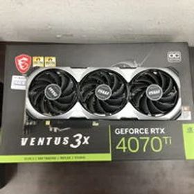 中古 MSI GeForce RTX 4070 Ti VENTUS 3X 12G OC (RTX4070Ti 12GB) 154205 状態： B:良品