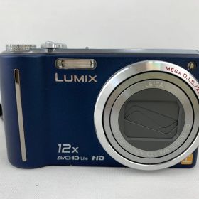 B-11.Panasonic パナソニック LUMIX ルミックス DMC-TZ7 紺 ネイビー コンパクトデジタルカメラ デジカメ 12倍ズーム