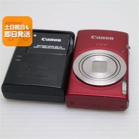 美品 IXY 180 レッド 即日発送 コンデジ Canon 本体 あすつく 土日祝発送OK