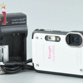 【中古】OLYMPUS オリンパス TOUGH TG-620 ホワイト コンパクトデジタルカメラ シャッター回数僅少