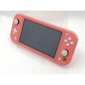 【中古】Nintendo Switch Lite 本体 あつまれ どうぶつの森セット 〜しずえアロハ柄〜 HDH-S-PBZGB【新宿東口】保証期間１ヶ月【ランクB】