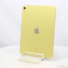 ソフマップ 〔中古品〕 iPad 第10世代 64GB イエロー MPQ23J／A Wi-Fi【371】