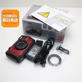 超美品 RICOH WG-7 レッド 本体 即日発送 土日祝発送OK あすつく
