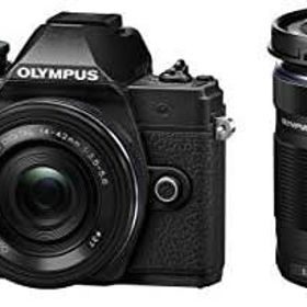 【中古】 OLYMPUS ミラーレス一眼カメラ OM-D E-M10 MarkIII EZダブルズームキット ブラック 当店保証30日間 人気 ミラーレス 一眼レフ 交換レンズ カメラ