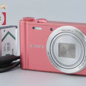 【中古】SONY ソニー Cyber-shot DSC-WX350 ピンク コンパクトデジタルカメラ 多言語対応