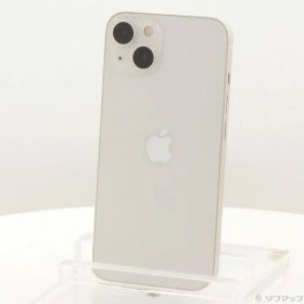 ソフマップ 〔中古品〕 iPhone13 128GB スターライト MLND3J／A SIMフリー【297】