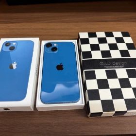 バッテリー100% Apple iPhone 13 128GB ブルー 本体