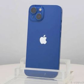 ソフマップ 〔中古品〕 iPhone13 128GB ブルー MLNG3J／A SIMフリー【258】