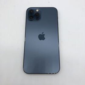 中古 【SIMロック解除済み】【au】Apple iPhone12 Pro 6.1インチ 128GB (パシフィックブルー) MGM83J/A 155583 状態： C:並品