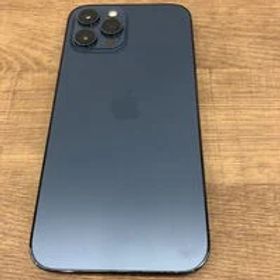 中古 Apple iPhone12 Pro Max 6.7インチ 256GB (パシフィックブルー) 国内版SIMロックフリー MGD23J/A 144068【6/11値下げ!】 状態： C:並品