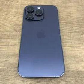 中古 【国内版SIMフリー】Apple iPhone14 Pro 6.1インチ 128GB (ディープパープル) MQ0F3J/A 155005【6/11値下げ!】 状態： A:美品