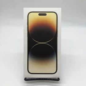 中古 【SoftBank版SIMフリー】Apple iPhone14 Pro Max 6.7インチ 256GB (ゴールド) MQ9D3J/A 155076 状態： A:美品