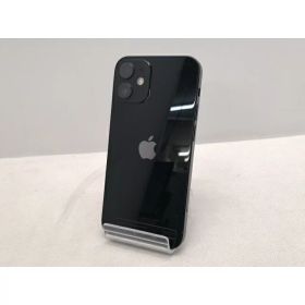 【中古】Apple au 【SIMロック解除済み】 iPhone 12 mini 128GB ブラック MGDJ3J/A【仙台駅東口】保証期間1ヶ月【ランクC】