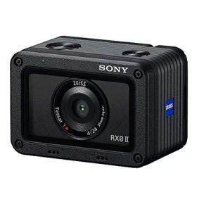 【中古】（新古品） ソニー / コンパクトデジタルカメラ / Cyber-shot / RX0II / ブラック / 1.0型積層型CMOSセンサー / 180度チルト可動式液晶モニター / 防水・防塵性能 / 4K動画撮影 / DSC-RX0M2 (整備済み品)