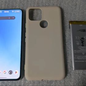 Google pixel5 ソータ simフリーバッテリー交換済み