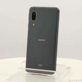 【中古】SHARP(シャープ) AQUOS sense3 lite 64GB ブラック SH-RM12 楽天 SIMフリー 【352-ud】