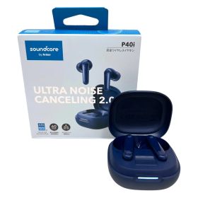 ANKER (アンカー) Soundcore P40i サウンドコア ワイヤレスイヤホン A3955 ブルー 家電/036