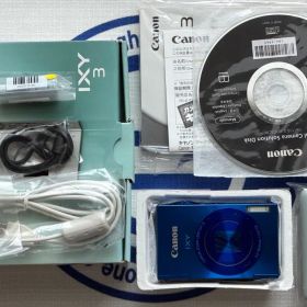 Canon IXY 3 ブルー コンパクトデジタルカメラ 本体