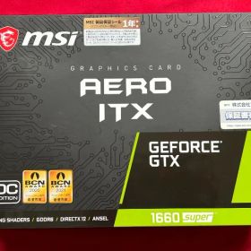 MSI GeForce GTX 1660 SUPER グラフィックボード