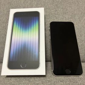 Apple iPhone SE 第3世代 本体 スターライト