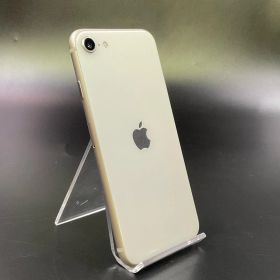 【全額返金保証】【最速発送】 iPhone SE（第3世代） 64GB スターライト au SIMフリー 白ロム 動作確認済 79%