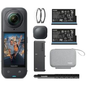 【エントリーで最大2万ポイント当たる｜6/25まで】 INSTA360｜インスタ360 360°カメラ Insta360 X5 エッセンシャルバンドル CINSAAHA-X504 [防水]