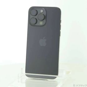 ソフマップ 〔中古品〕 iPhone15 Pro Max 256GB ブラックチタニウム MU6P3J／A SIMフリー【371】