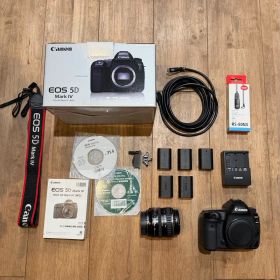 【美品】Canon EOS 5D Mark IV レンズセット バッテリー付