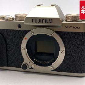【中古】 【並品】 フジフイルム X-T100 ボディ シャンパンゴールド