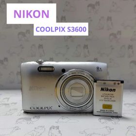 【RU46】NIKON COOLPIX S3600 デジカメ 本体