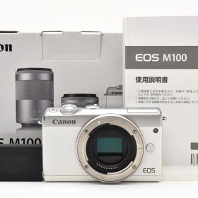 Canon EOS M100 本体 ミラーレス一眼 ホワイト
