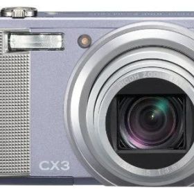【中古】RICOH デジタルカメラ CX3 すみれ CX3SU