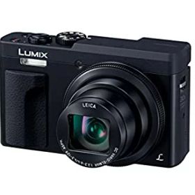 【中古】(非常に良い)パナソニック コンパクトデジタルカメラ ルミックス TZ90 光学30倍 4K動画記録 ブラック DC-TZ90-K