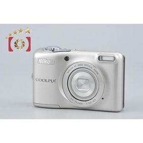 【中古】Nikon ニコン COOLPIX L30 シルバー コンパクトデジタルカメラ