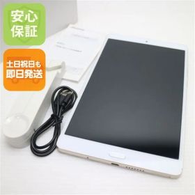 美品 d-01J dtab Compact ゴールド タブレット 白ロム タブレット DoCoMo HUAWEI 土日祝発送OK 04000