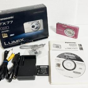 Panasonic パナソニック コンパクトデジタルカメラ LUMIX DMC-FX77-P [グラマラスピンク] タッチパネル Made in Japan 日本製【中古】【良品】【0515120216707】