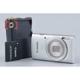 【中古】Canon キヤノン IXY 180 シルバー コンパクトデジタルカメラ