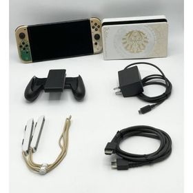 中古 Nintendo Switch(有機ELモデル) ゼルダの伝説 ティアーズ オブ ザ キングダムエディション [video game]