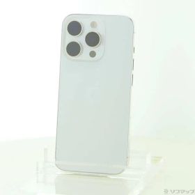 ソフマップ 〔中古品〕 iPhone15 Pro 256GB ホワイトチタニウム MTUD3J／A SIMフリー【297】