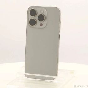 ソフマップ 〔中古品〕 iPhone15 Pro 256GB ナチュラルチタニウム MTUF3J／A SIMフリー【262】