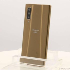 〔中古〕FUJITSU(富士通） arrows NX9 128GB ゴールド F-52A docomoロック解除SIMフリー〔348-ud〕