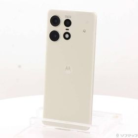 〔中古〕Motorola(モトローラ) motorola edge 50s pro 256GB バニラクリーム MOSAH3 Softbank SIMフリー〔258-ud〕