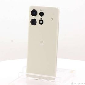 〔中古〕Motorola(モトローラ) motorola edge 50s pro 256GB バニラクリーム MOSAH3 Softbank SIMフリー〔258-ud〕