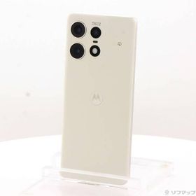 〔中古〕Motorola(モトローラ) motorola edge 50s pro 256GB バニラクリーム MOSAH3 Softbank SIMフリー〔251-ud〕