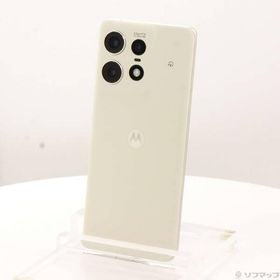 〔中古〕Motorola(モトローラ) motorola edge 50s pro 256GB バニラクリーム MOSAH3 Softbank SIMフリー〔269-ud〕