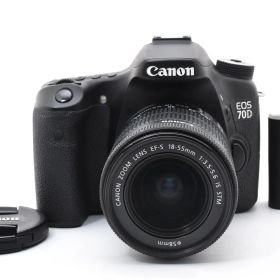 ★美品ショット数23613回★ キヤノン CANON EOS 70D EF-S18-55 IS STM レンズキット デジタル一眼レフカメラ ★ #8488