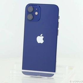 〔中古〕Apple(アップル) iPhone12 mini 128GB ブルー MGDP3J／A SIMフリー〔251-ud〕