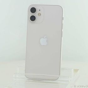 〔中古〕Apple(アップル) iPhone12 mini 128GB ホワイト MGDM3J／A SIMフリー〔297-ud〕
