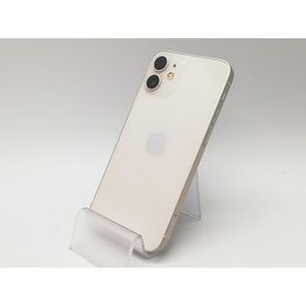 【中古】Apple docomo 【SIMロック解除済み】 iPhone 12 mini 128GB ホワイト MGDM3J/A【府中ル・シーニュ】保証期間１ヶ月【ランクB】